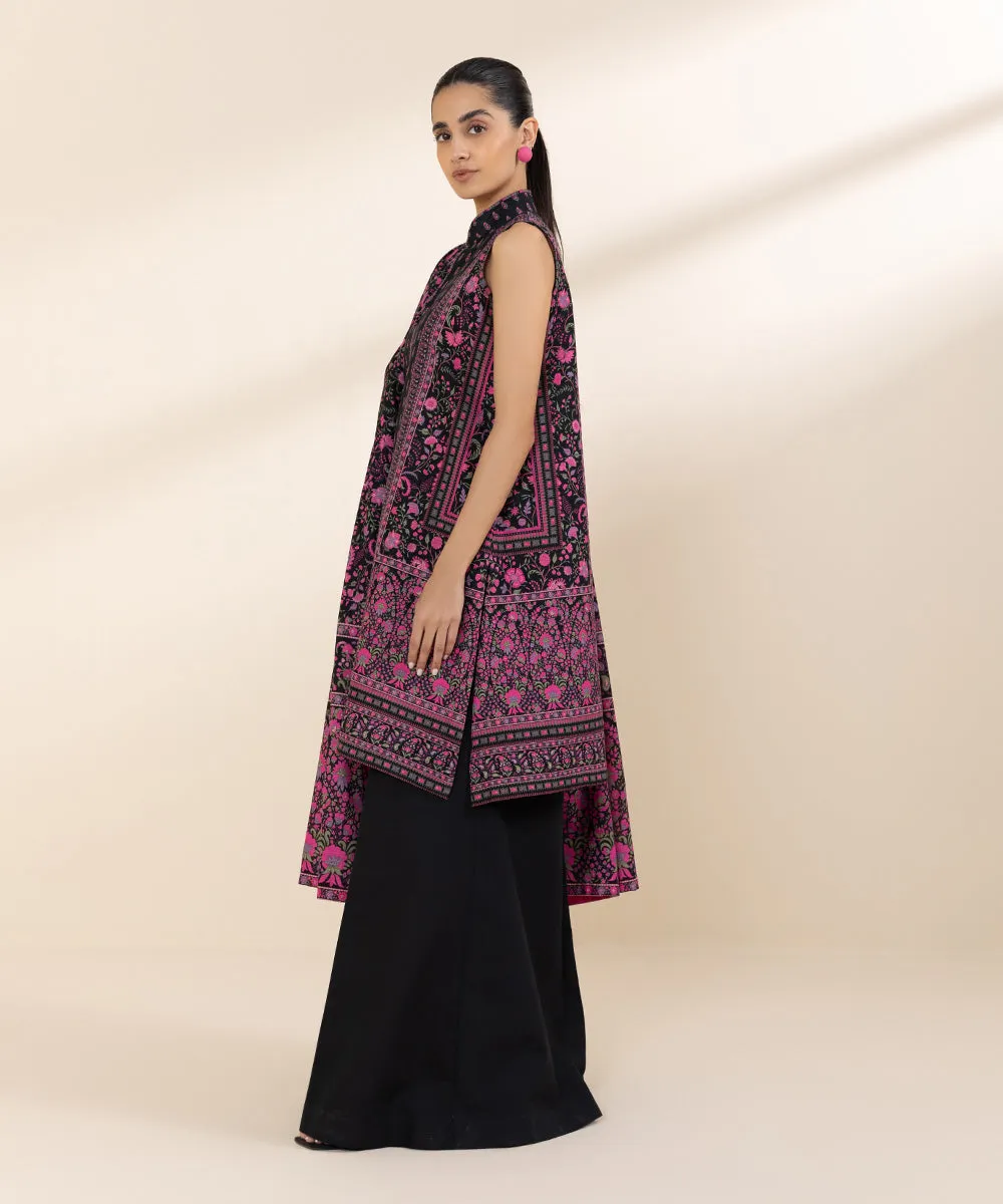 3 Piece - Printed Light Khaddar Suit