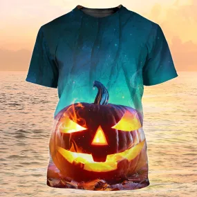 3D All Over Print Pumpkin On Shirt Men Women