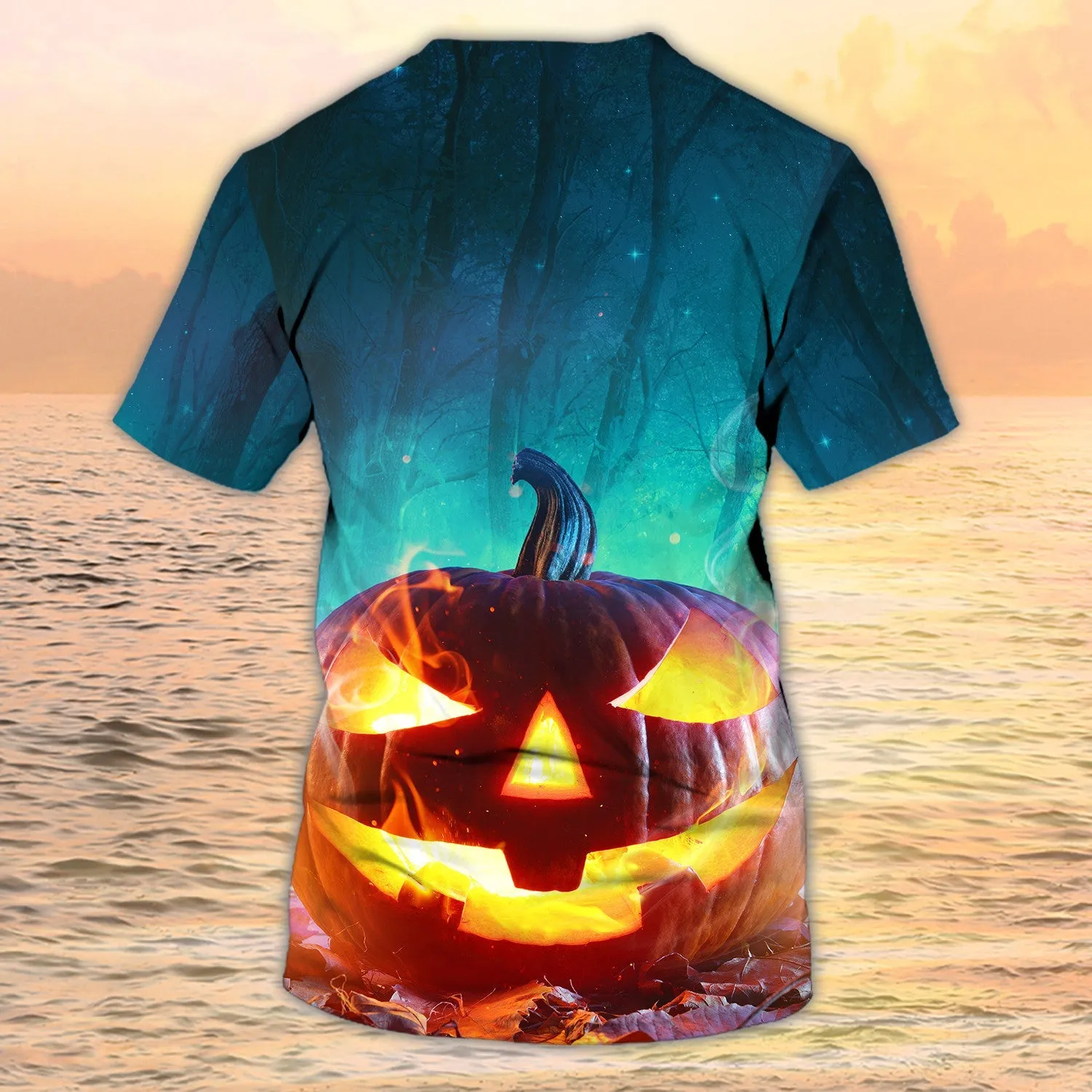 3D All Over Print Pumpkin On Shirt Men Women