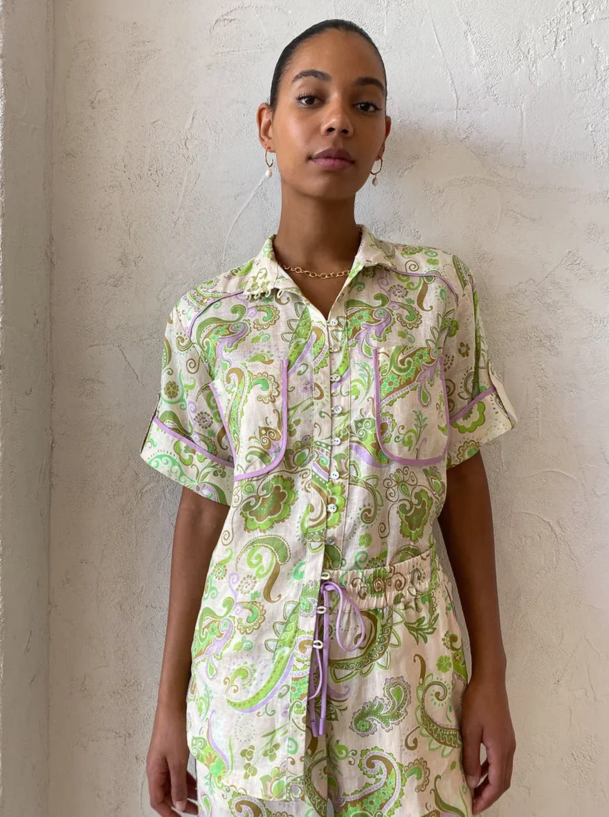 Alemais Marta Shirt in Mint