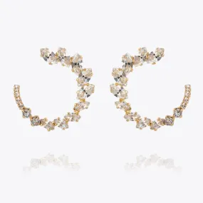 Angie Earrings / Crystal