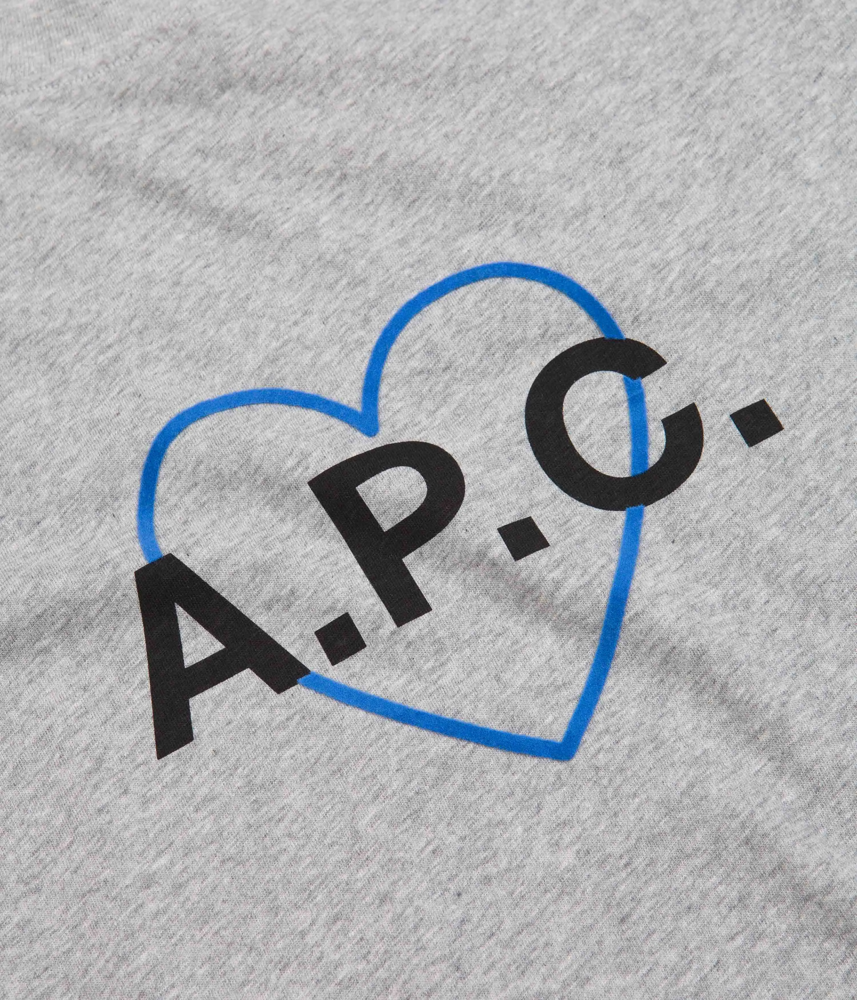 A.P.C. Romeo T-Shirt - Heather Grey