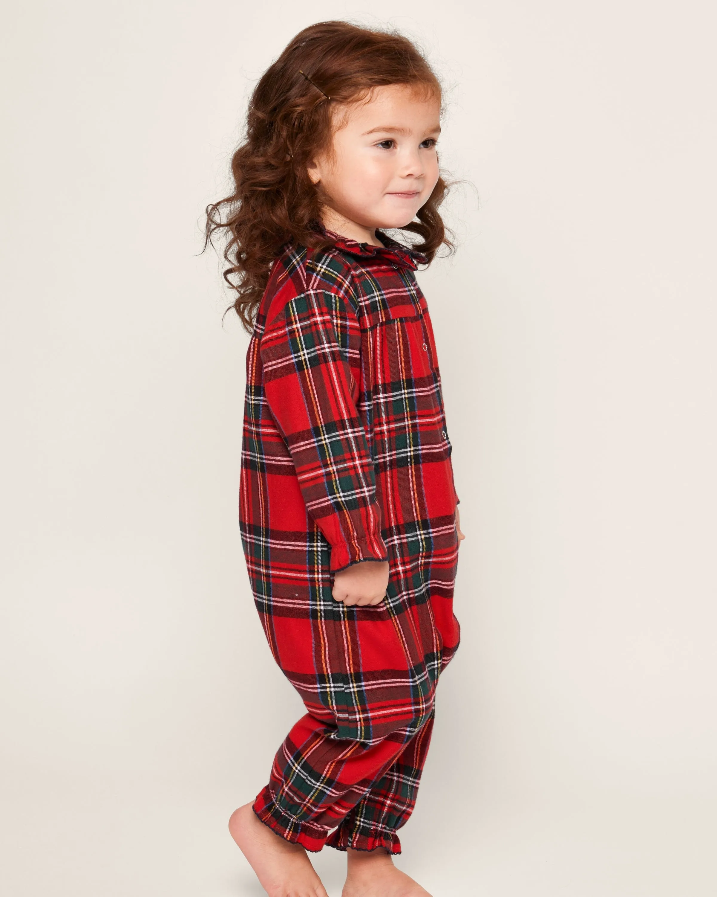 Baby's Twill Madeline Romper | Imperial Tartan