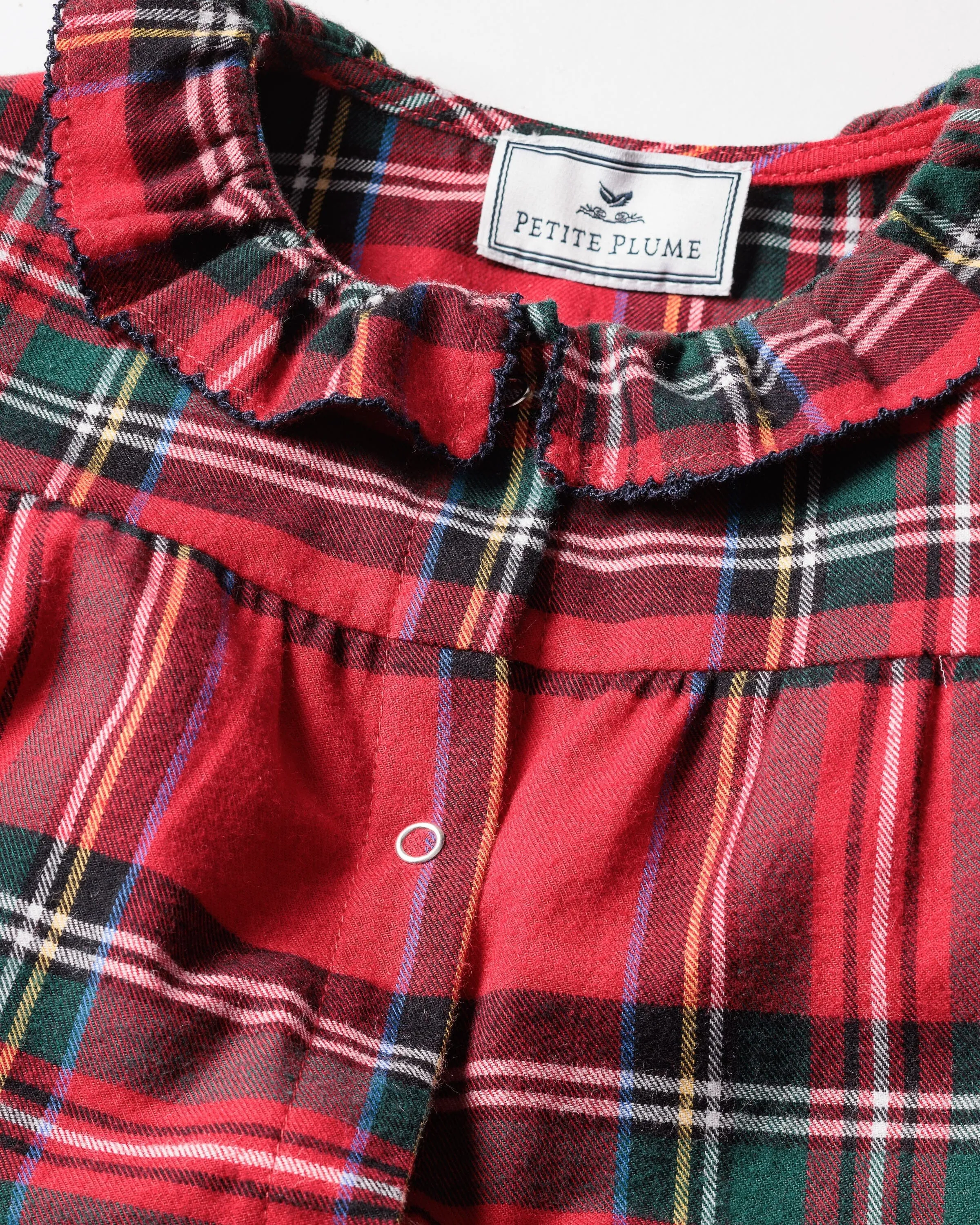 Baby's Twill Madeline Romper | Imperial Tartan