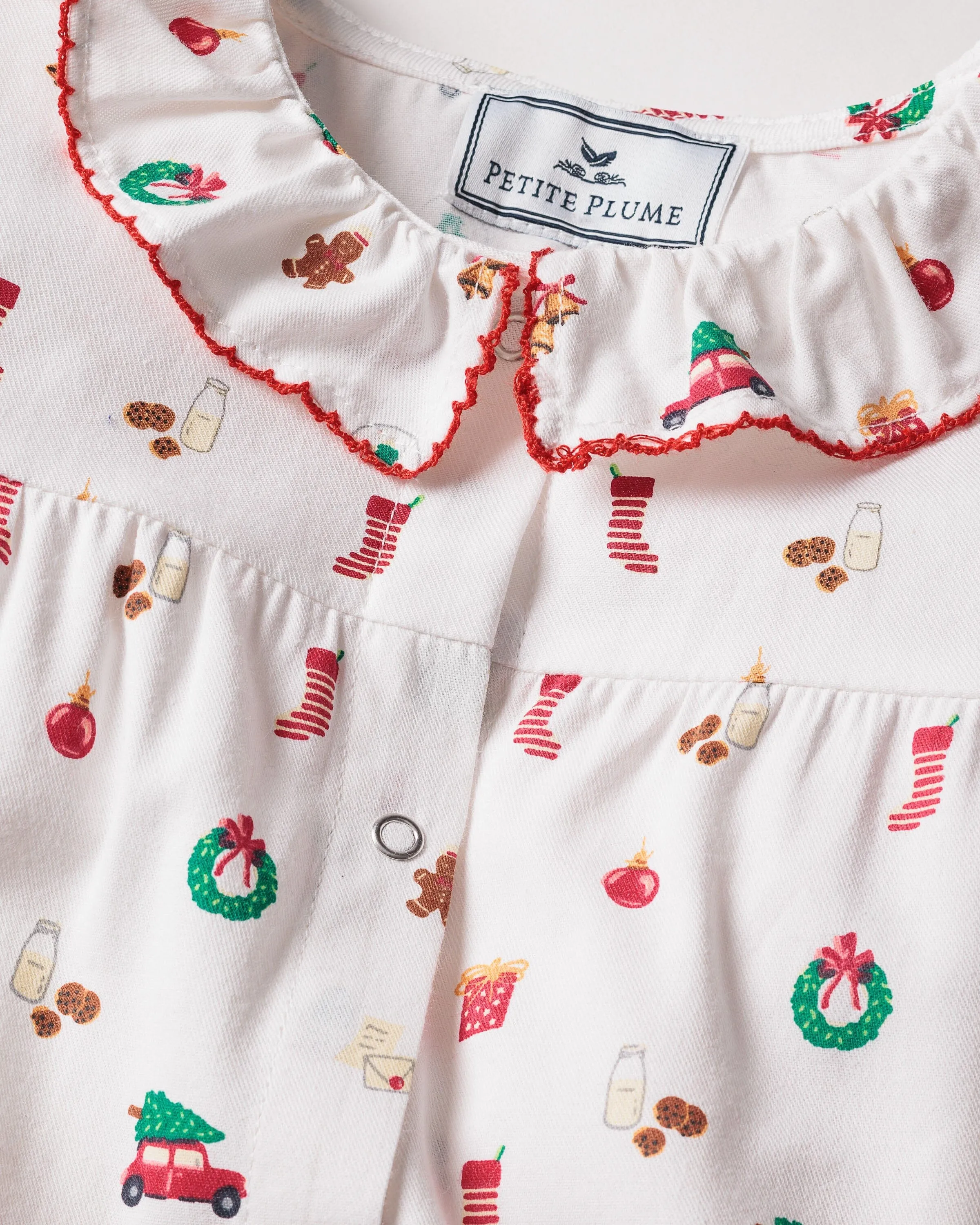 Baby's Twill Madeline Romper | Winter Nostalgia