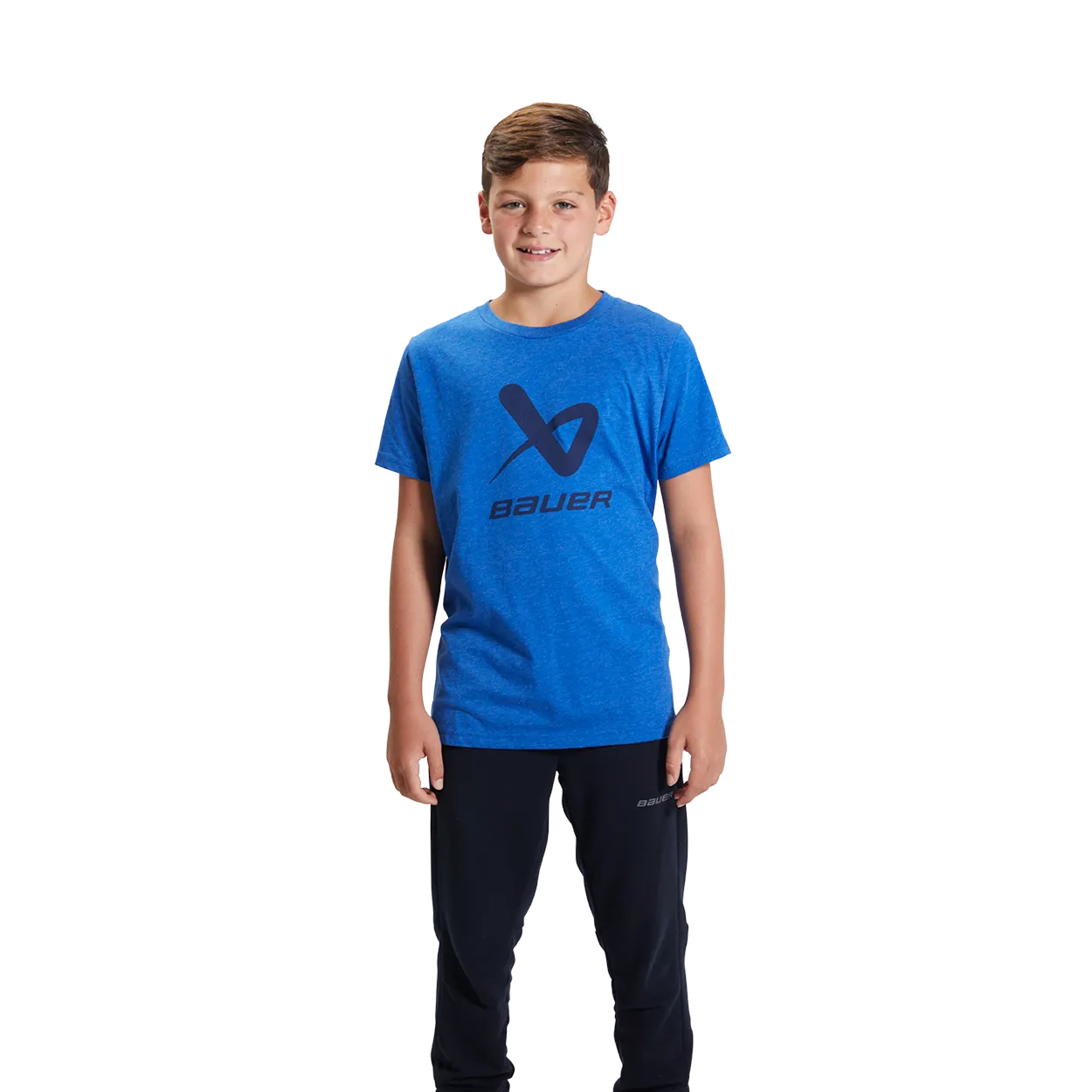 BAUER CORE LOCKUP SHORTSLEEVE CREW YOUTH