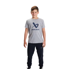 BAUER CORE LOCKUP SHORTSLEEVE CREW YOUTH