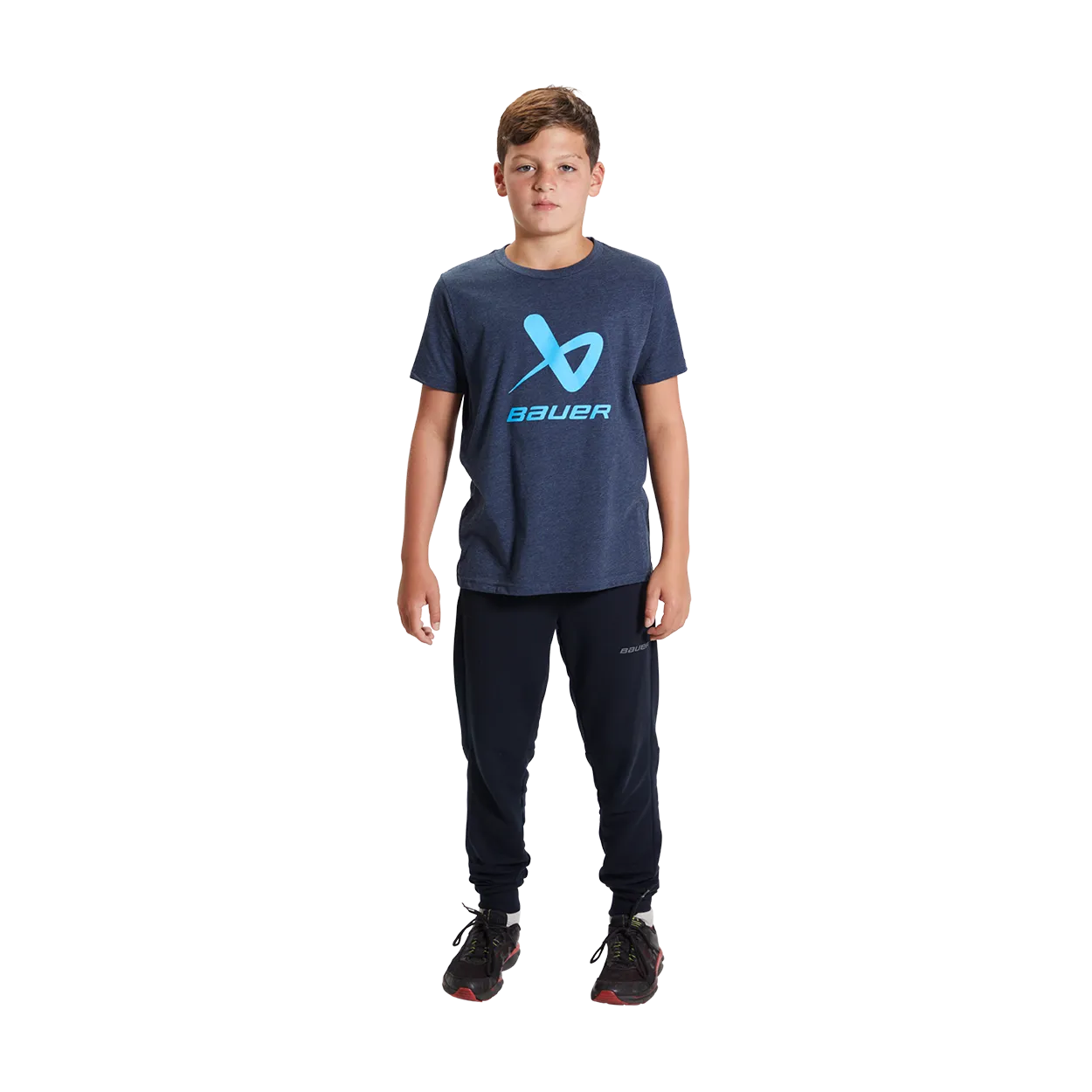 BAUER CORE LOCKUP SHORTSLEEVE CREW YOUTH