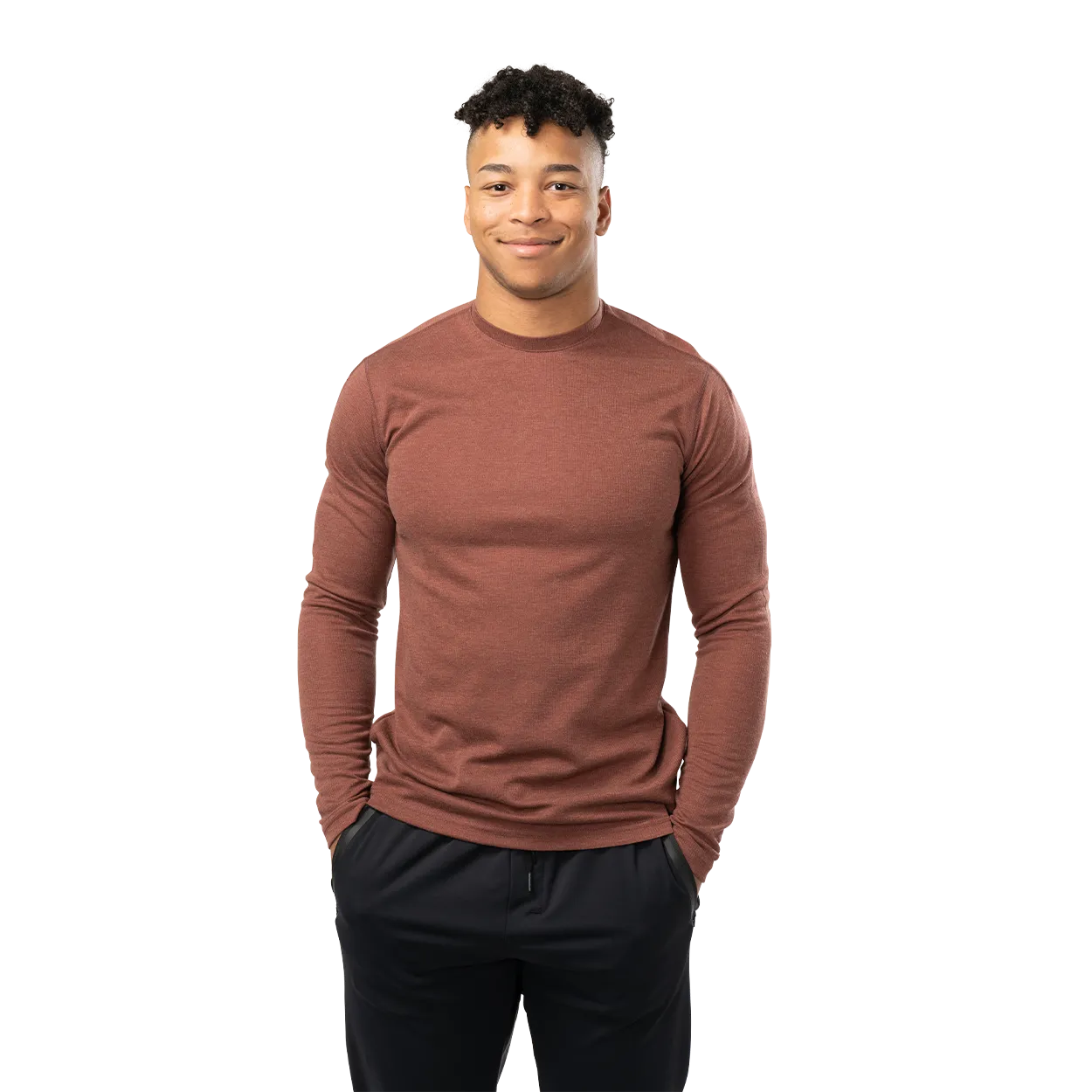 BAUER FLC MERINO LONGLSEEVE TECH TEE SENIOR