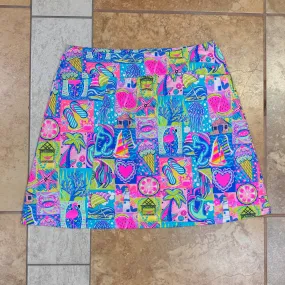 Beachtime Skort in Mosaic Sea Life