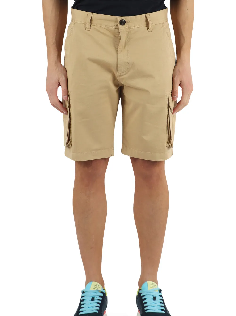 Bermuda Military Solid - Beige