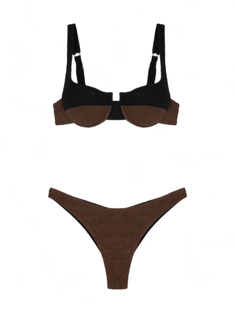 Bikini Donna - Nero/marrone