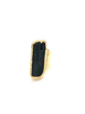 Black Tourmaline Ring