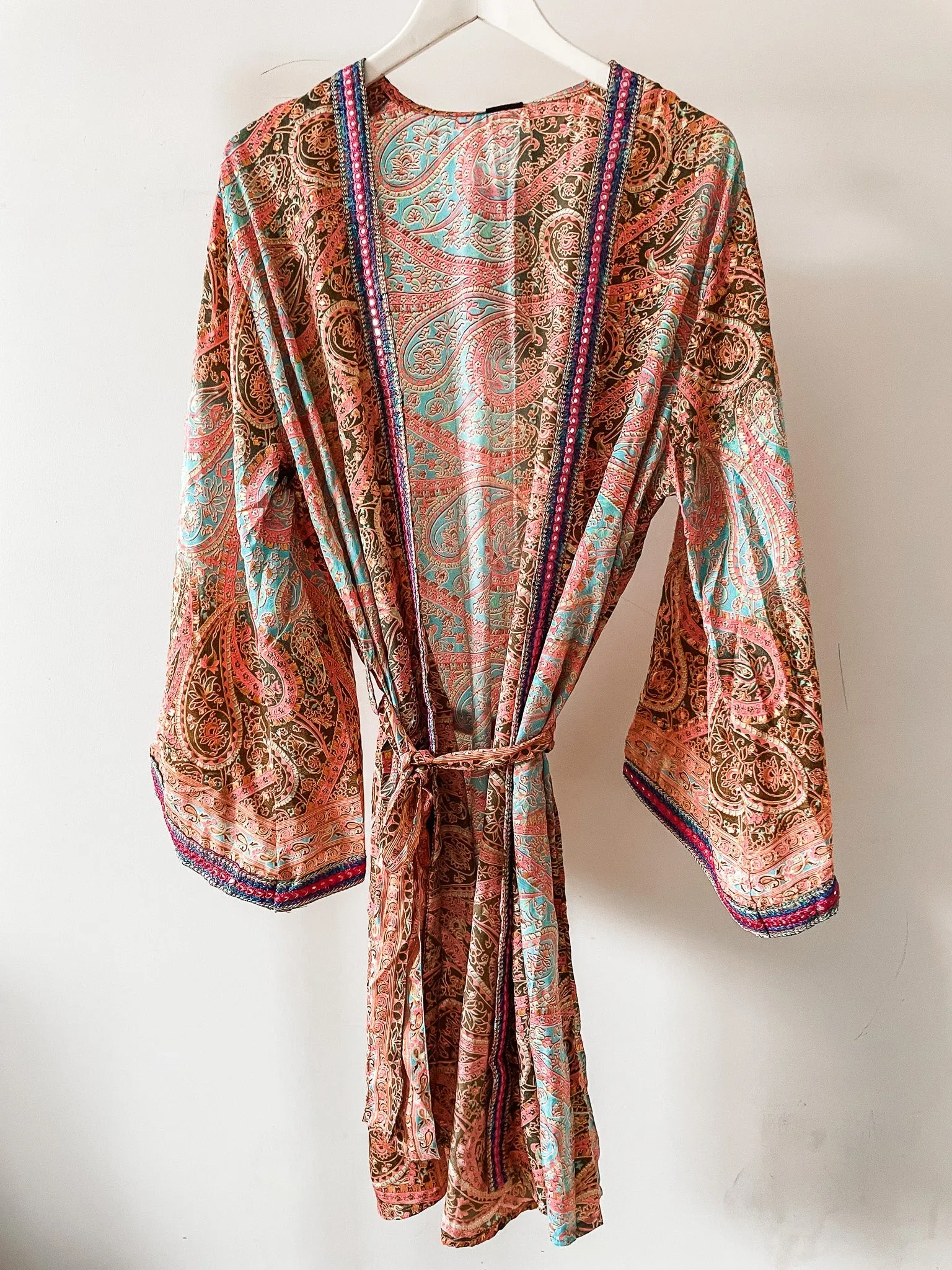 Boho Belted Kimono