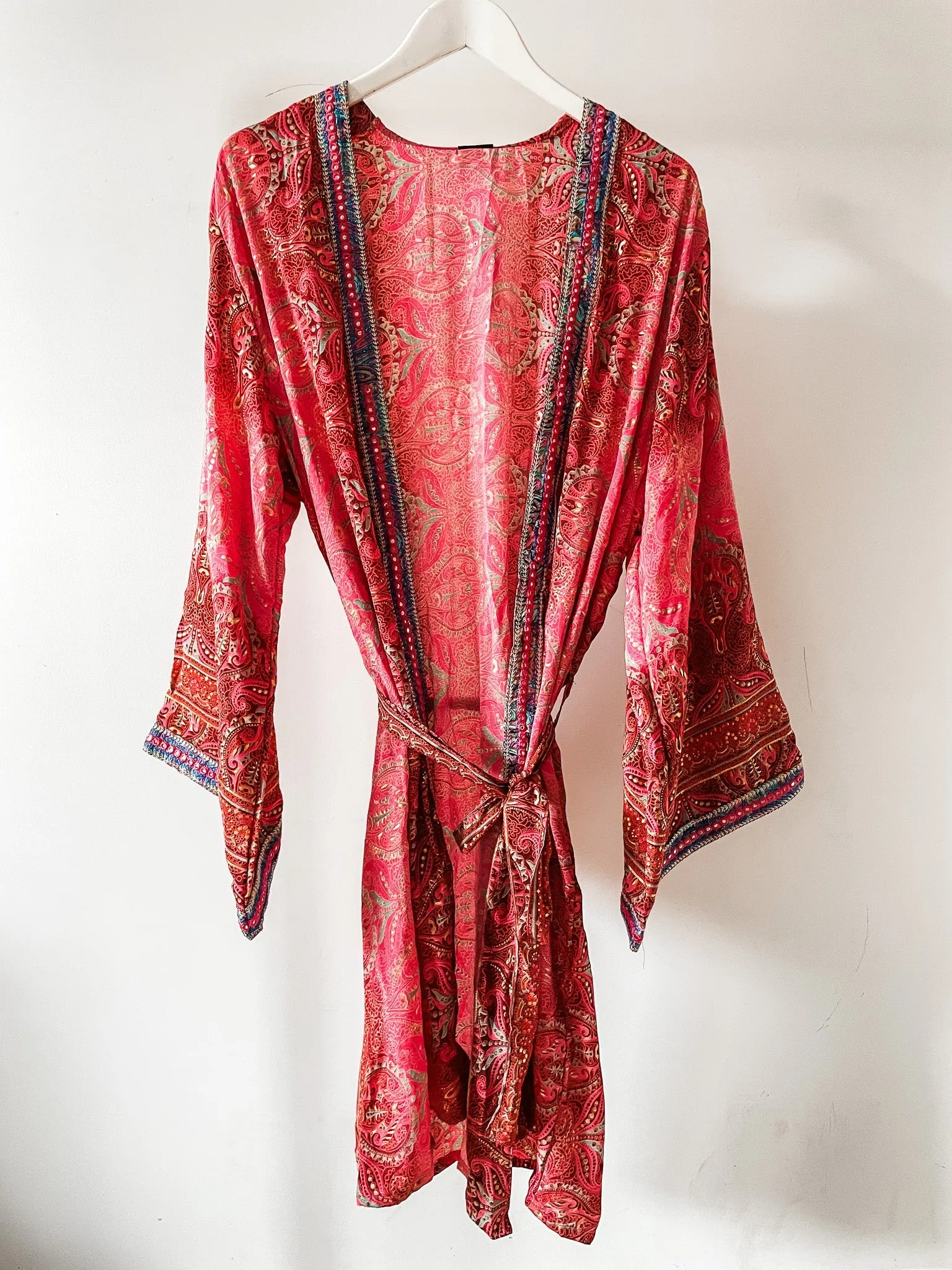 Boho Belted Kimono