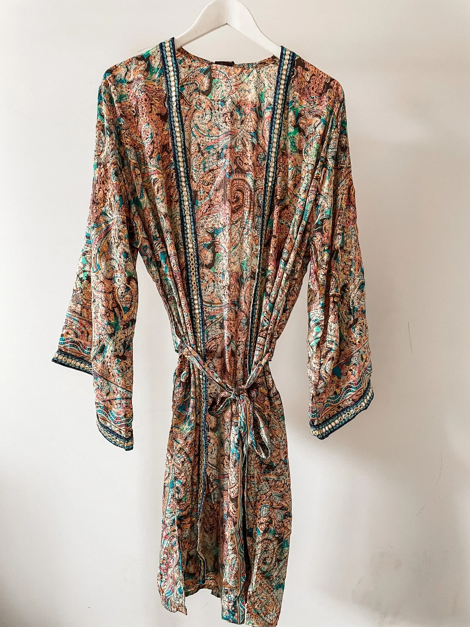 Boho Belted Kimono