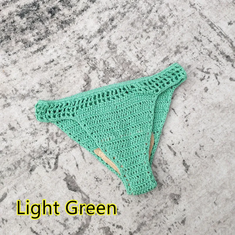 Boho Handmade Crochet Bikini Bottoms