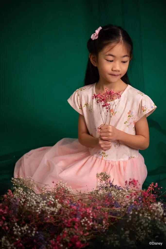 Brenda Dress - Pink Princess Daisies