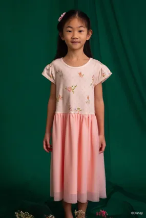 Brenda Dress - Pink Princess Daisies