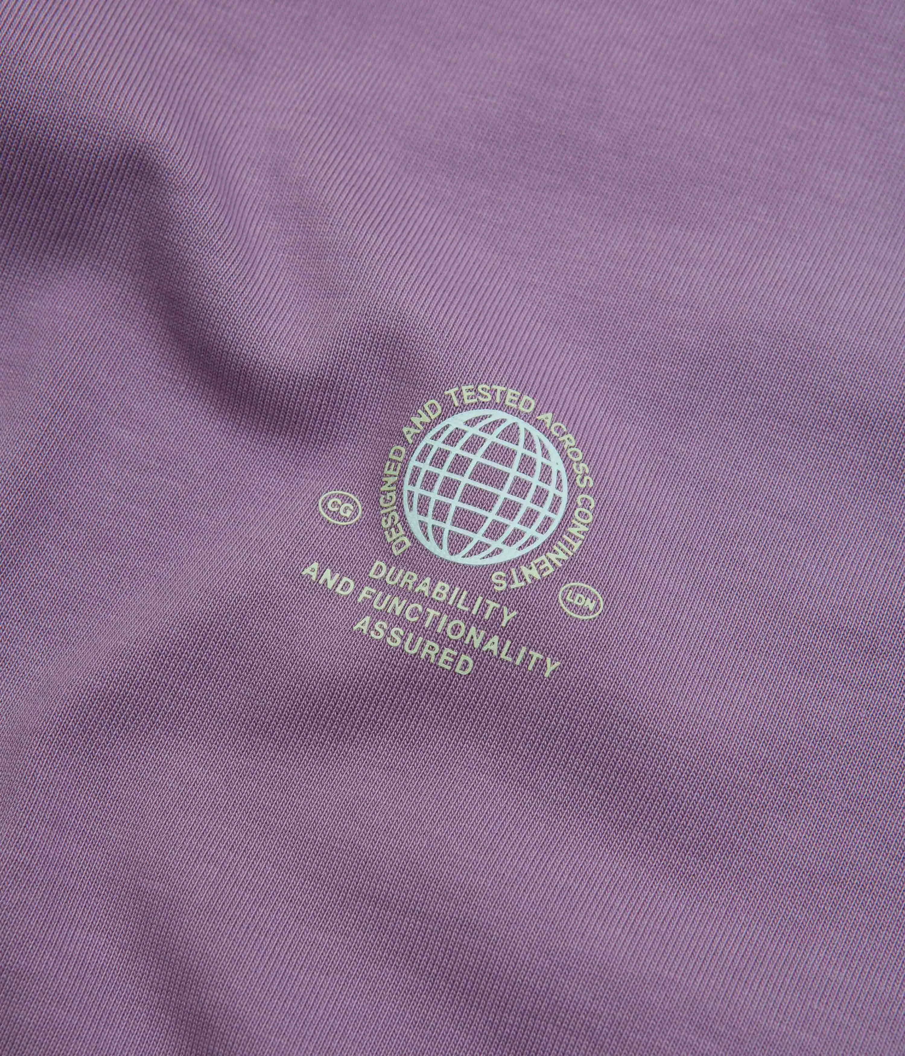 Carrier Goods Globe T-Shirt - Purple Sage