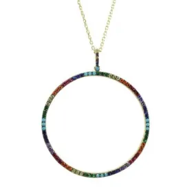 COLOR CIRCLE NECKLACE