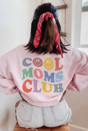 COOL MOMS CLUB GRAPHIC SWEATSHIRT