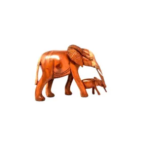 Elephant with Baby Sculpture 11