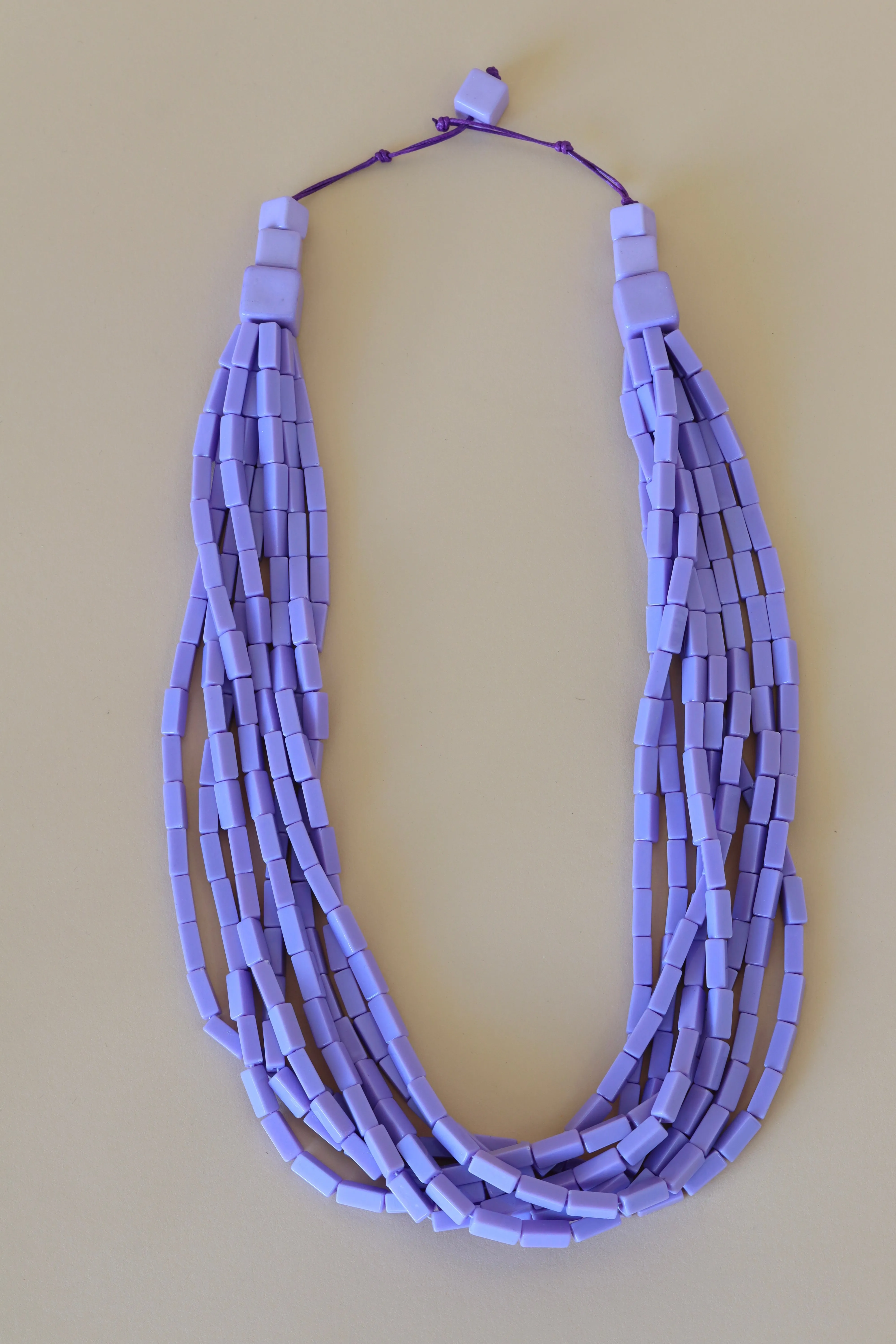 Erica Necklace in Purple