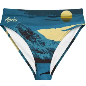 Fjord Après Recycled high-waisted bikini bottom