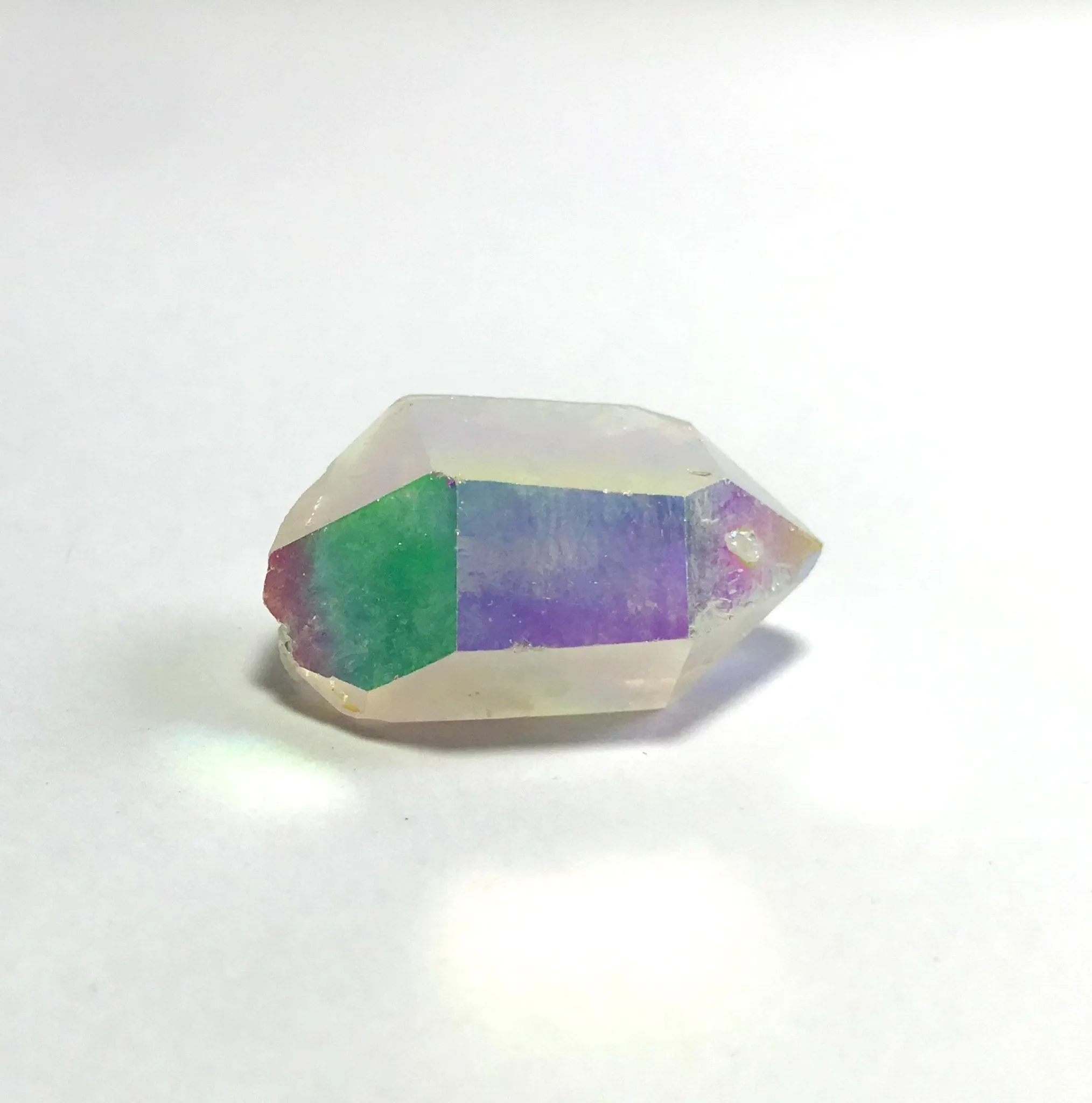 Flashes of Tranquility Aura Quartz Crystal