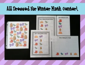 FREE All Dressed For Winter! Math Center Activities