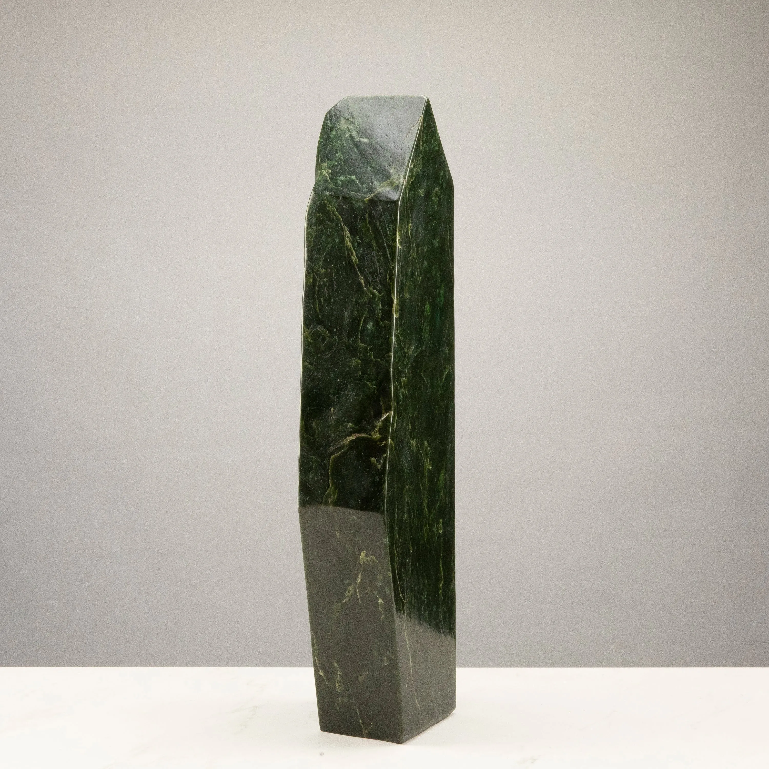 Freeform Nephrite Jade Tower from Afghanistan - 25.5 / 56 lbs