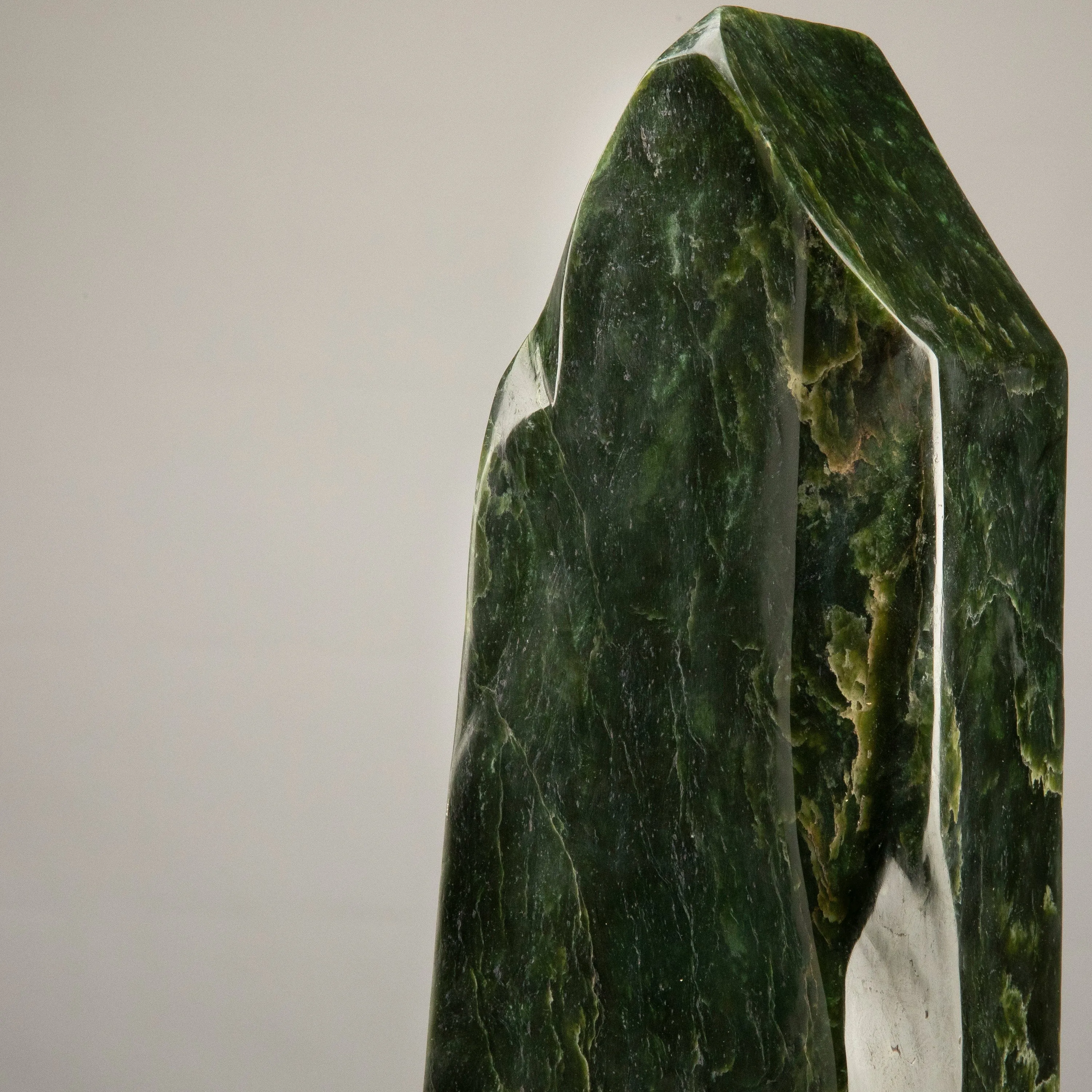 Freeform Nephrite Jade Tower from Afghanistan - 25.5 / 56 lbs