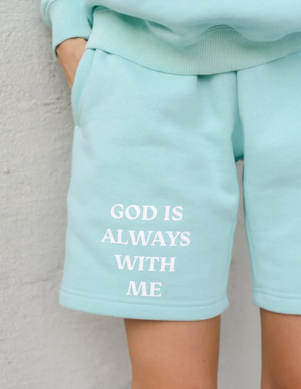 God is Always With Me Unisex Short