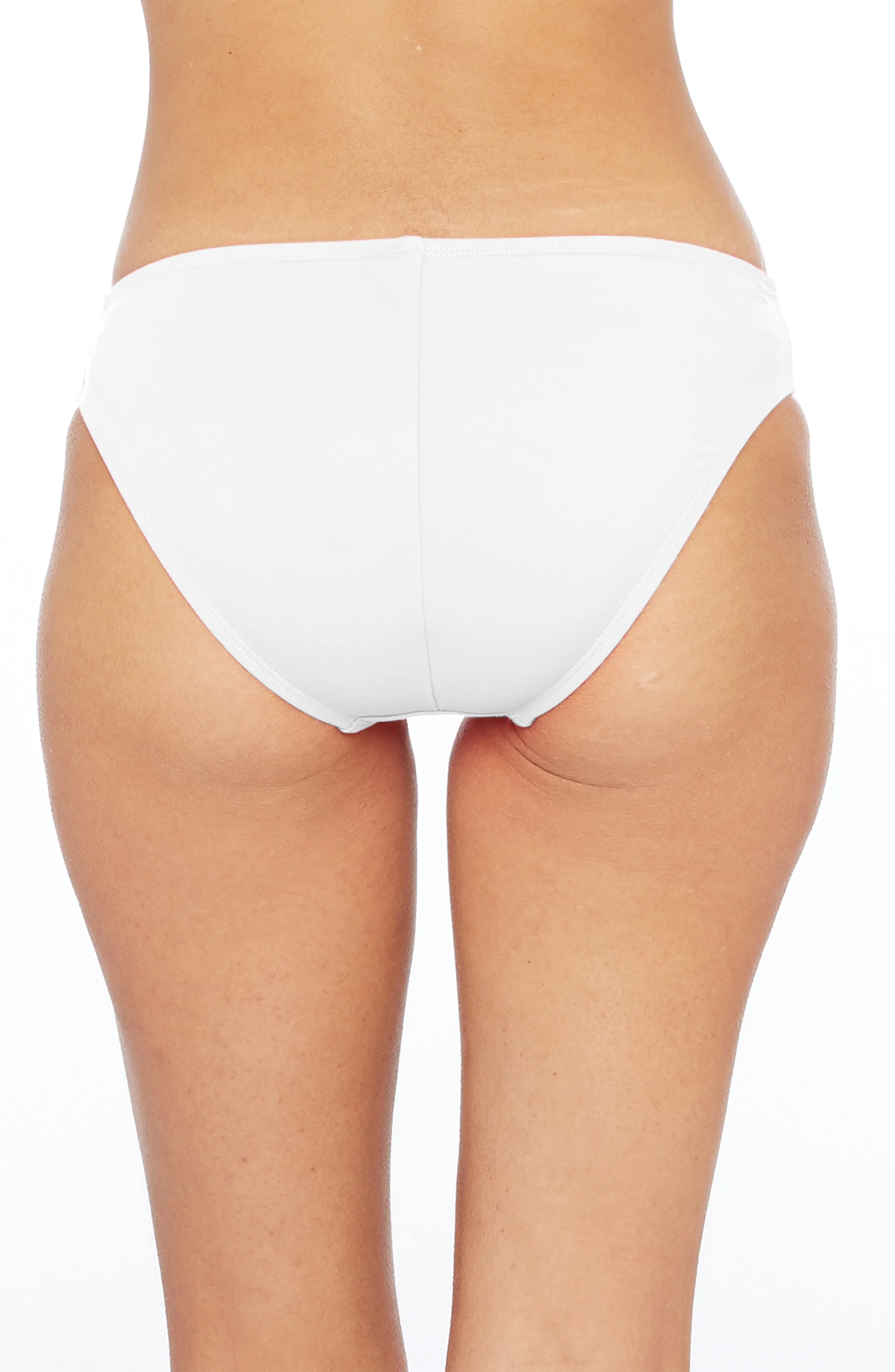 Island Goddess Hipster Bottom - White