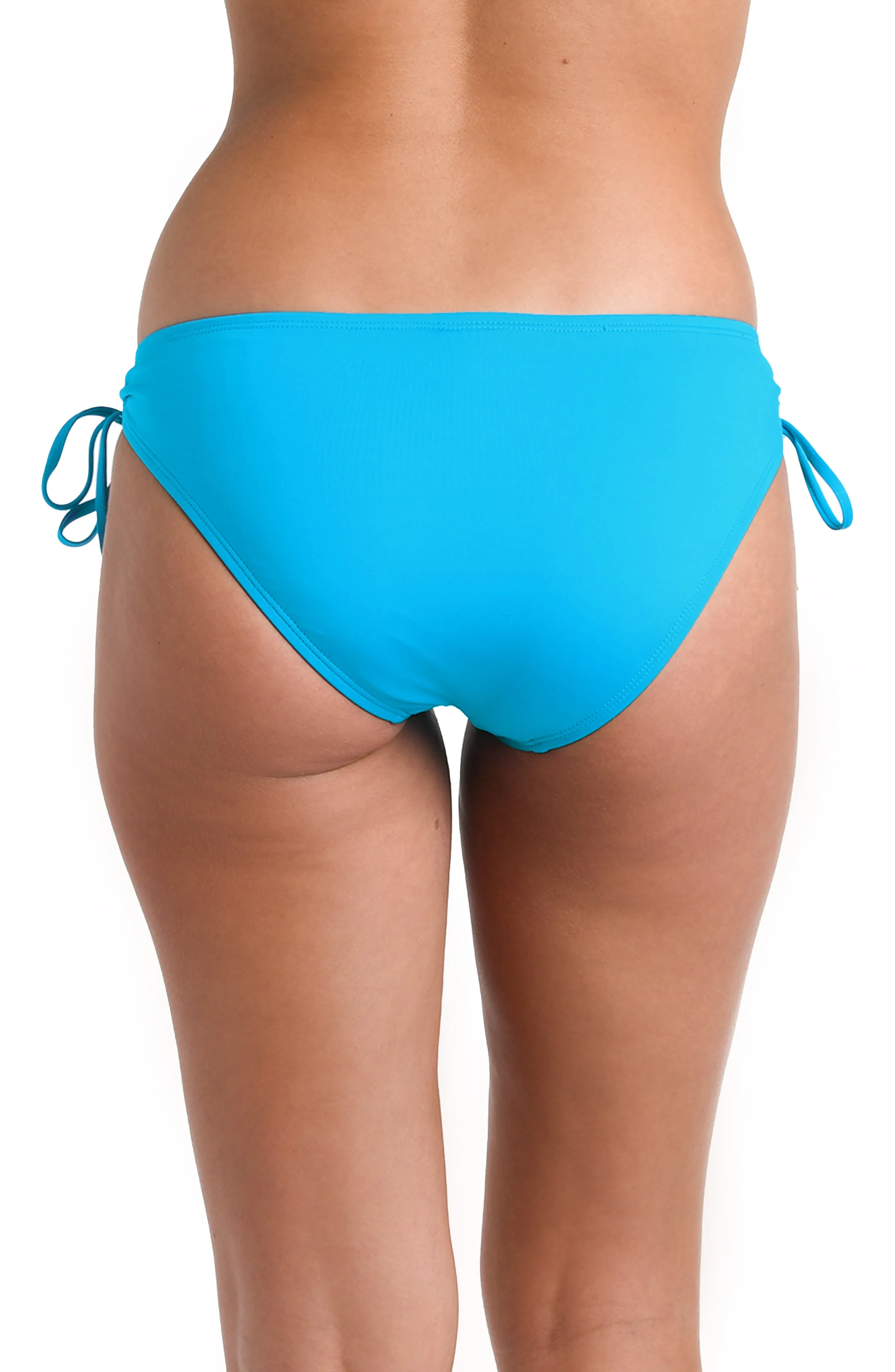 Island Goddess Side Tie Hipster Bottom - Lagoon