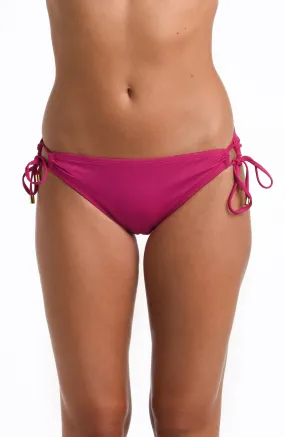 Island Goddess Side Tie Hipster Bottom - Magenta