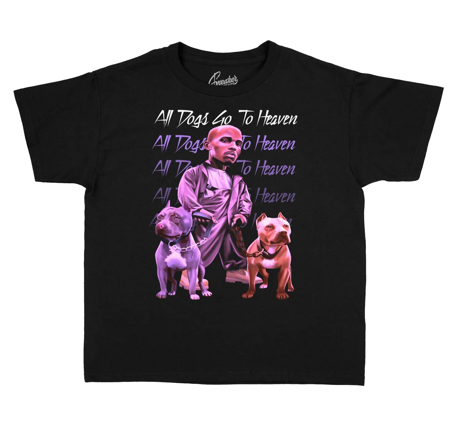 Kids - Court Purple 13 All Dogs Shirt