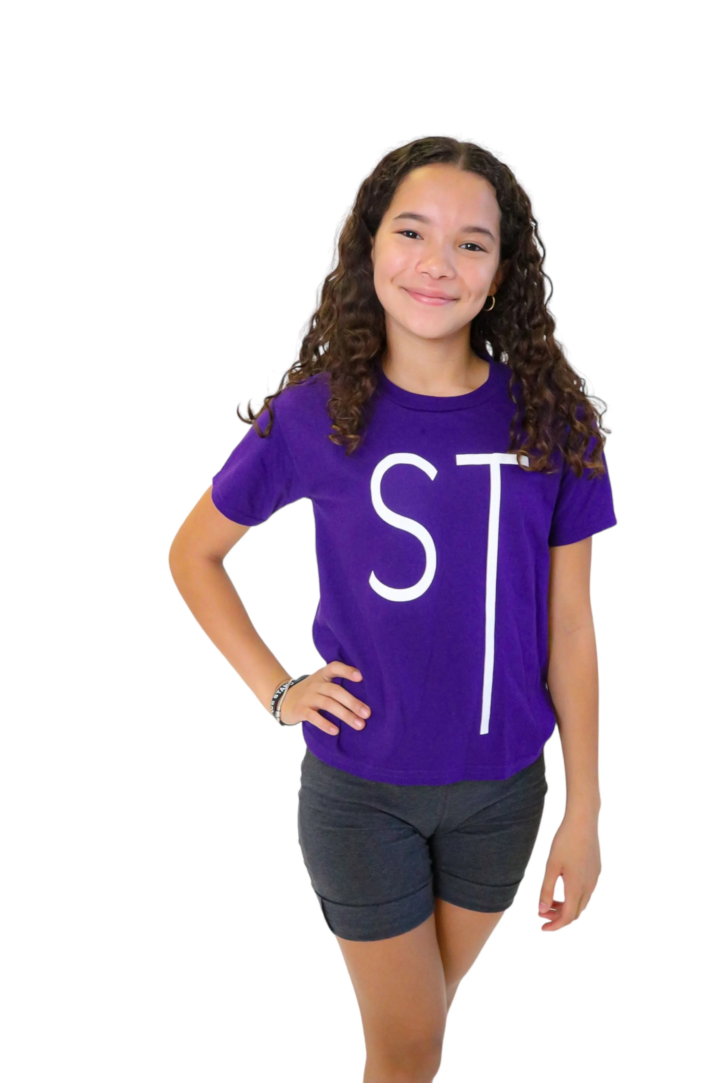 Kids purple ST Shirt