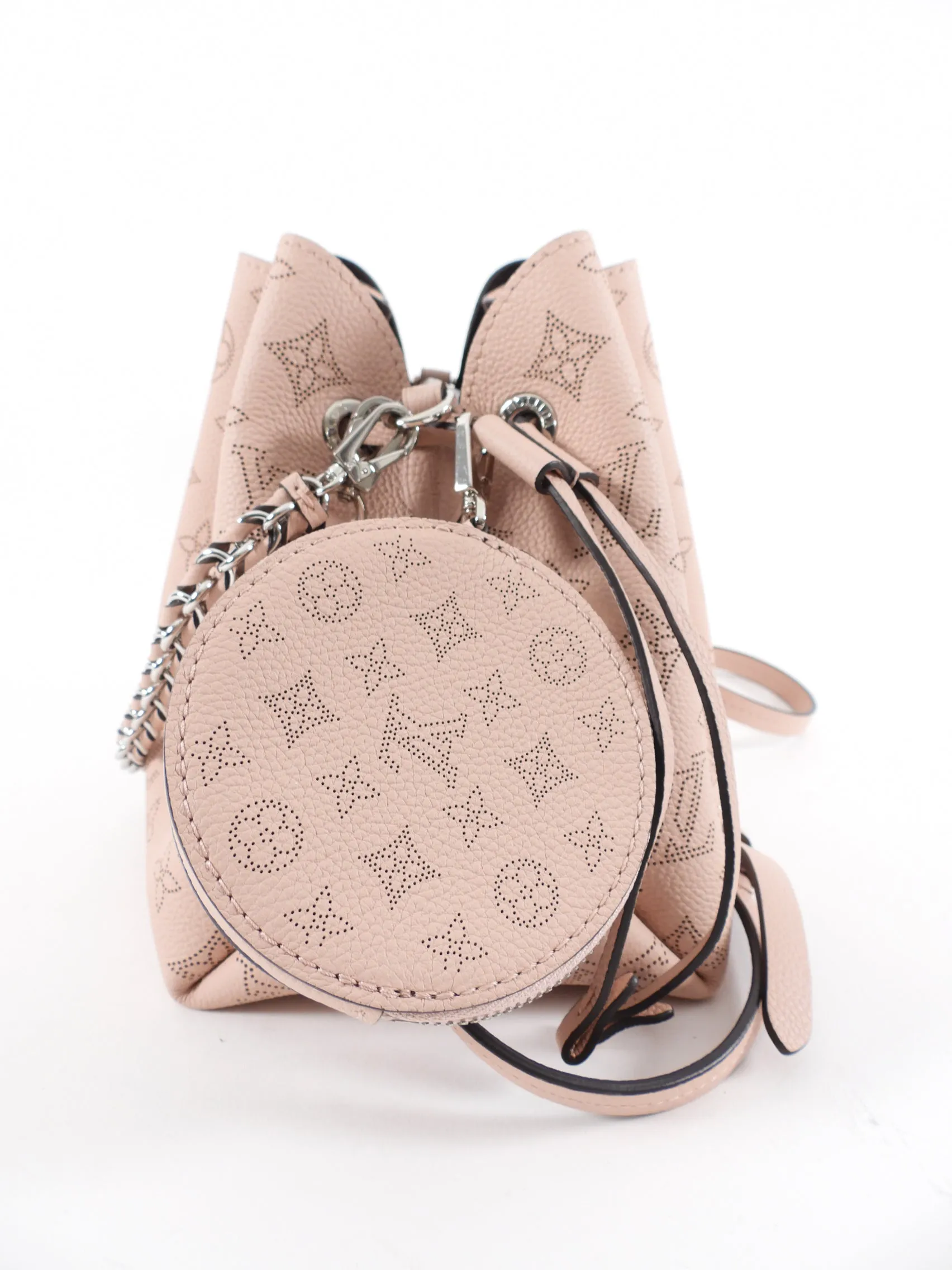 Louis Vuitton Bella Galet Mahina Pink Drawstring Small Bag