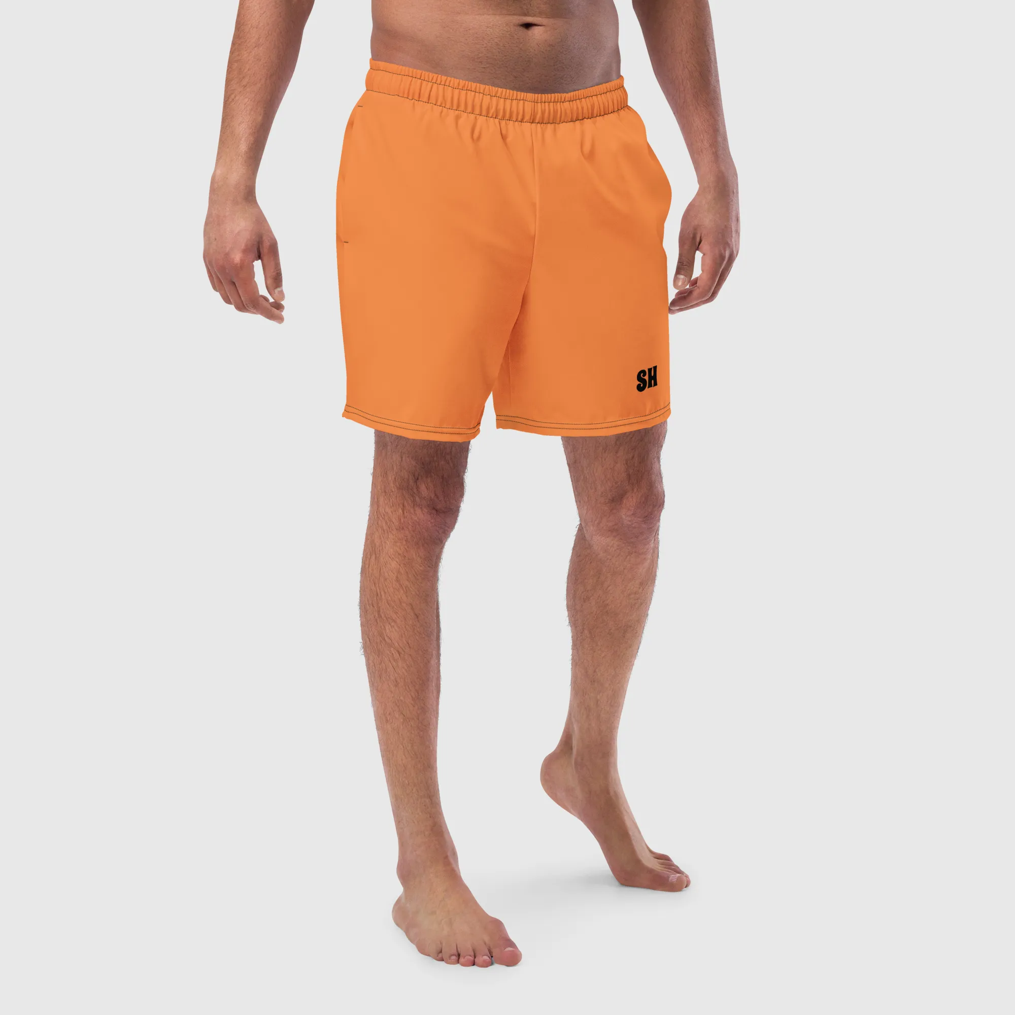 Men's swim trunks - Orange