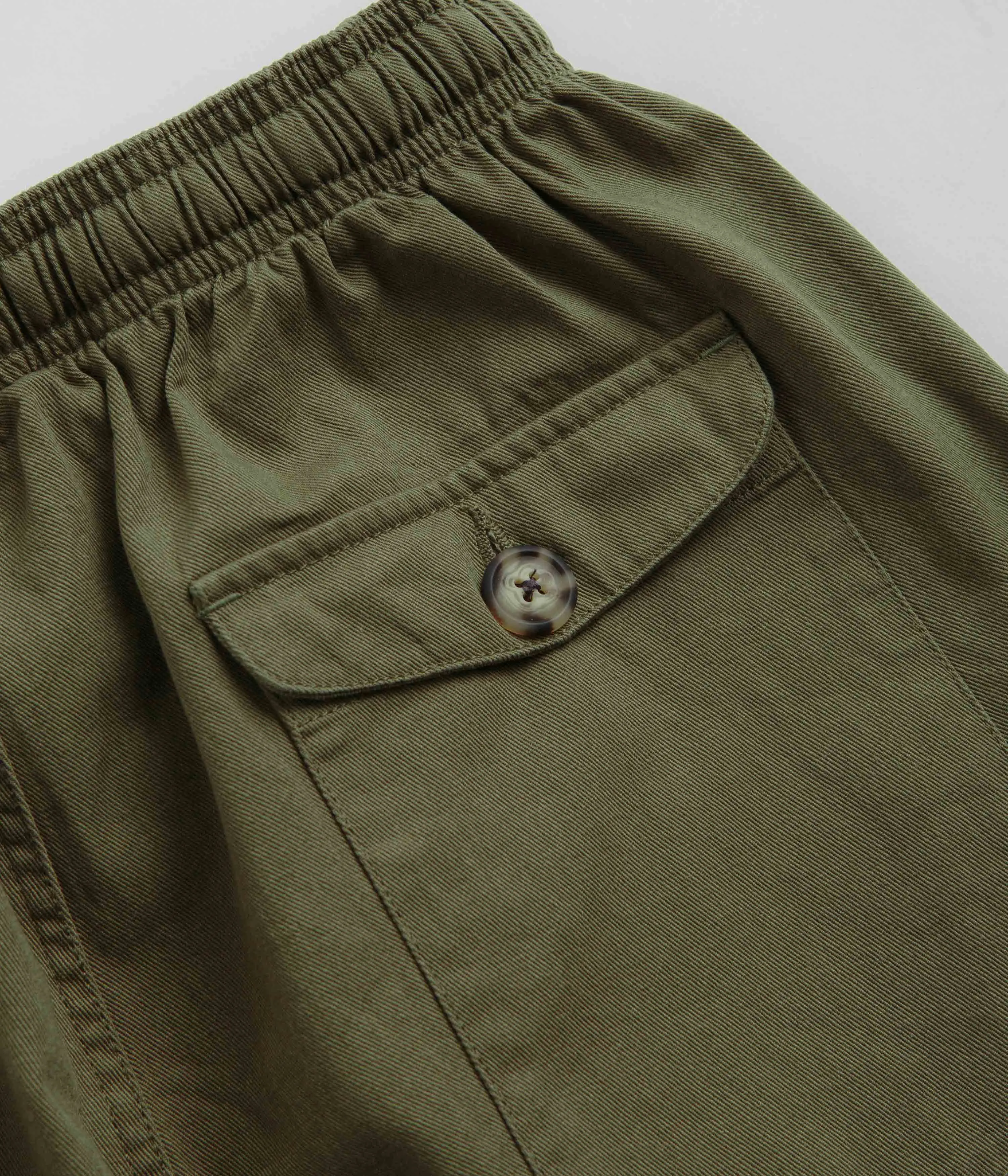 Mollusk Summer Shorts - Faded Mash Green