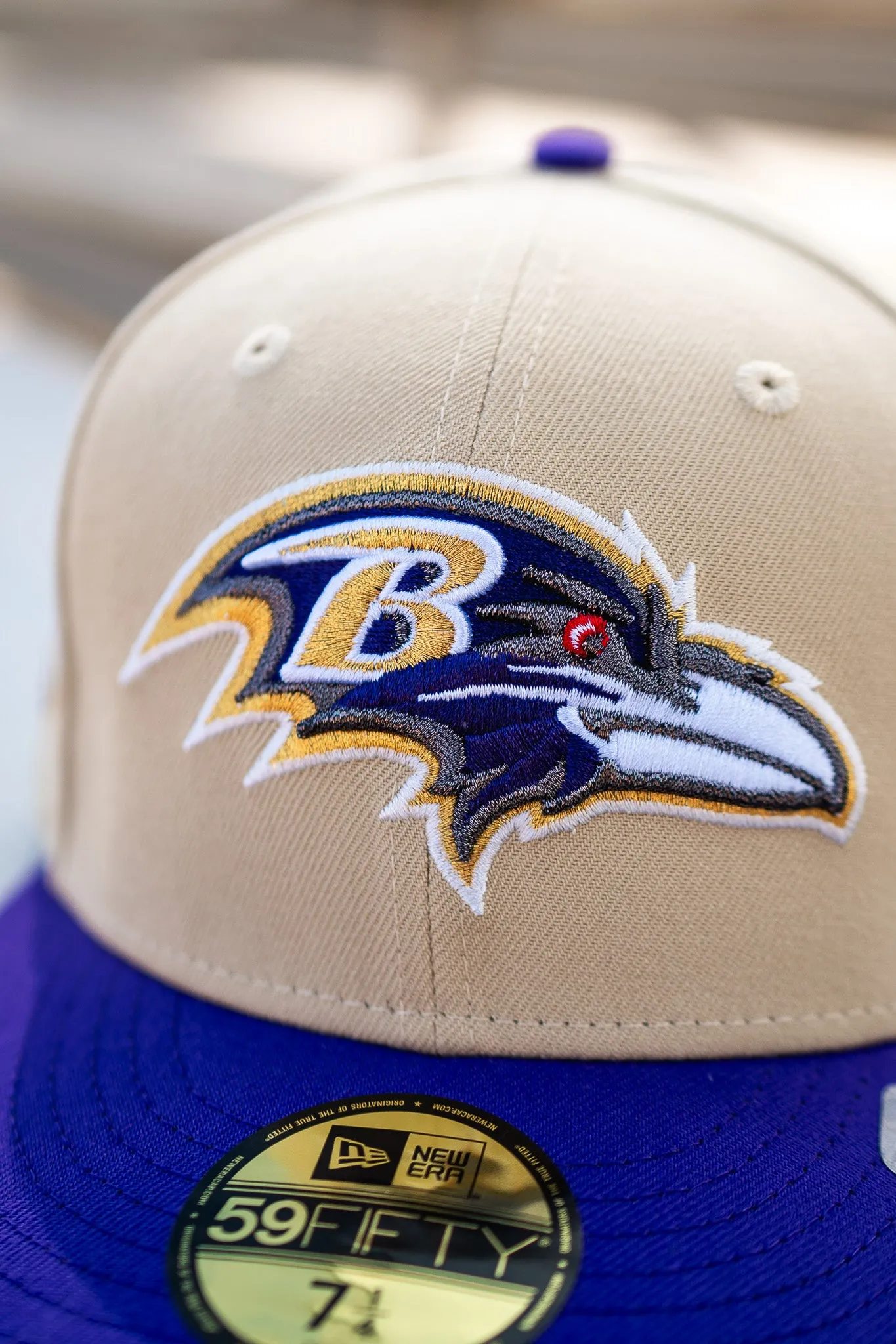 New Era Baltimore Ravens 10th Anniversary Green UV (Vegas Gold/Purple)