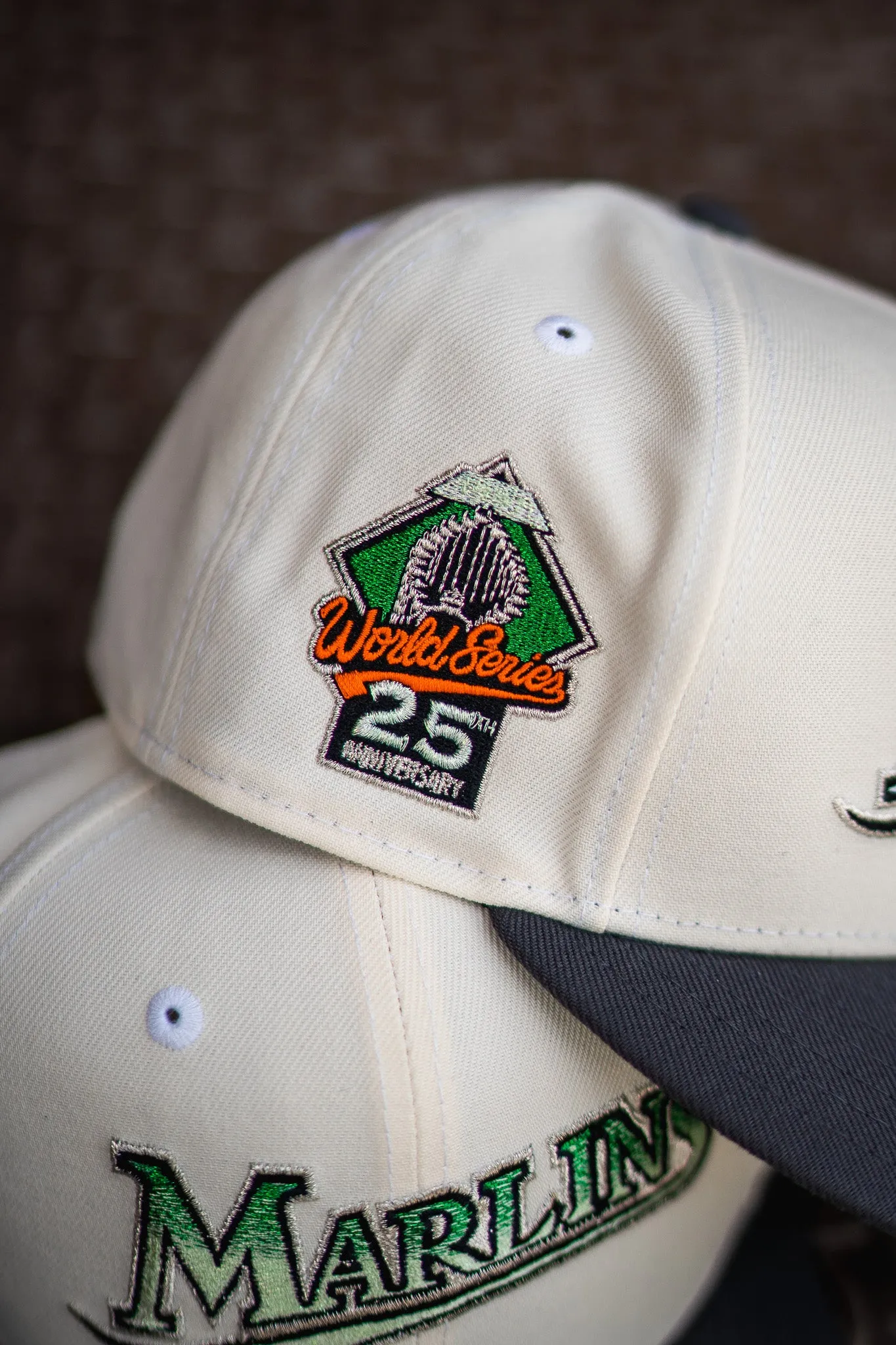 New Era Miami Marlins 25th Anniversary Green UV (Off White/Graphite)