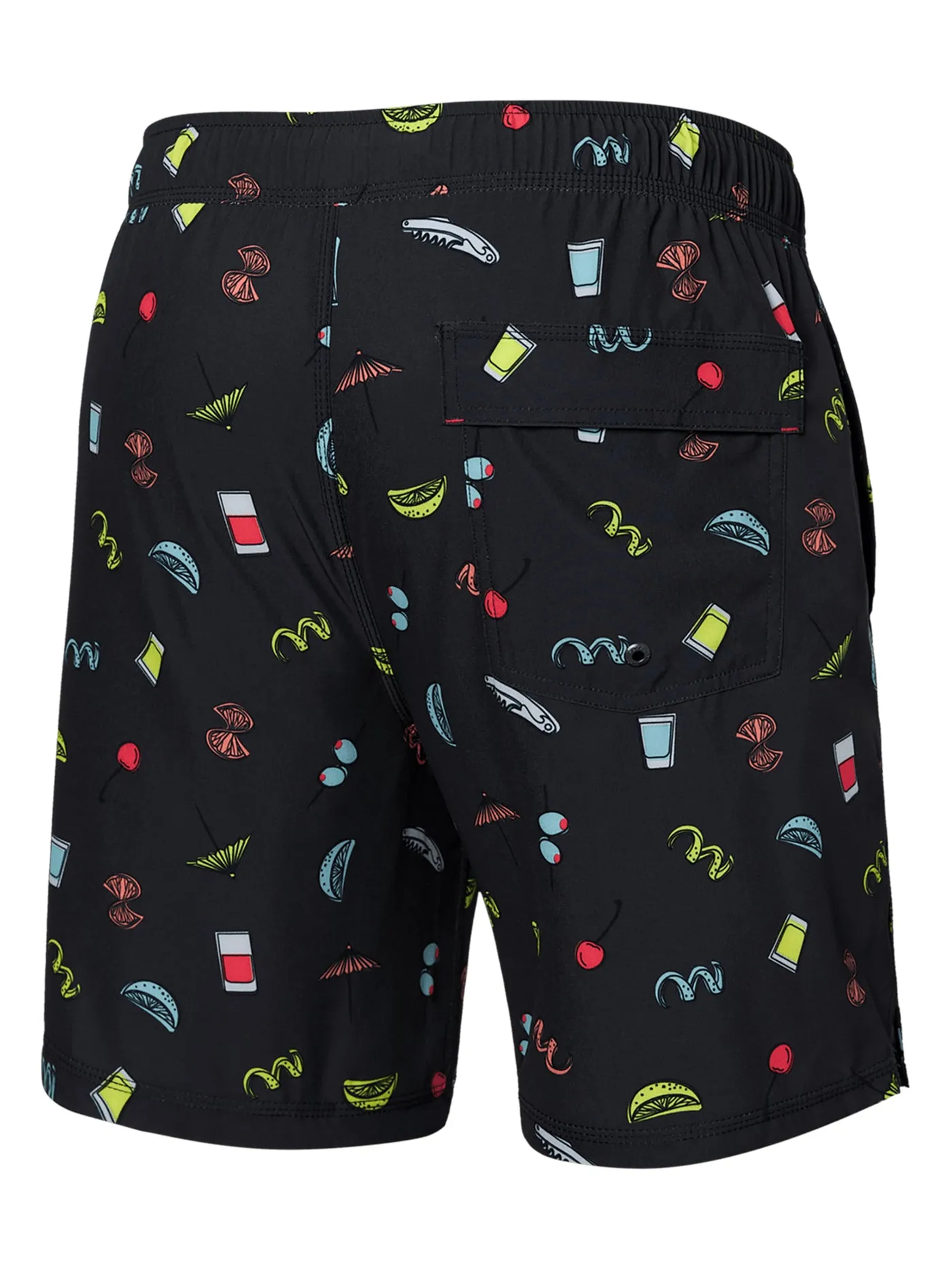 Oh Buoy 2n1 Volley 7 Twists And Shots/FD Black Boardshorts