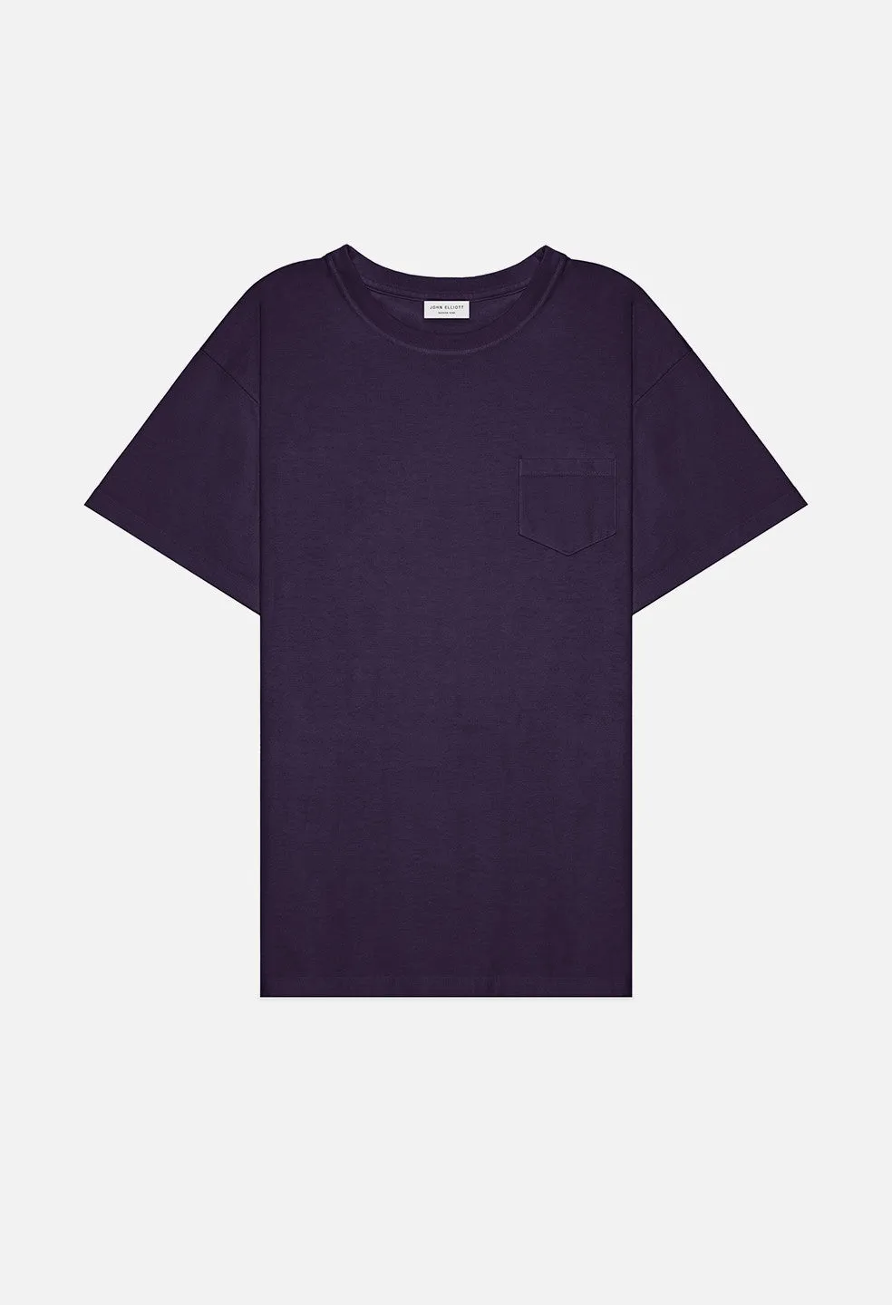 Oversized Pocket Tee / Purple