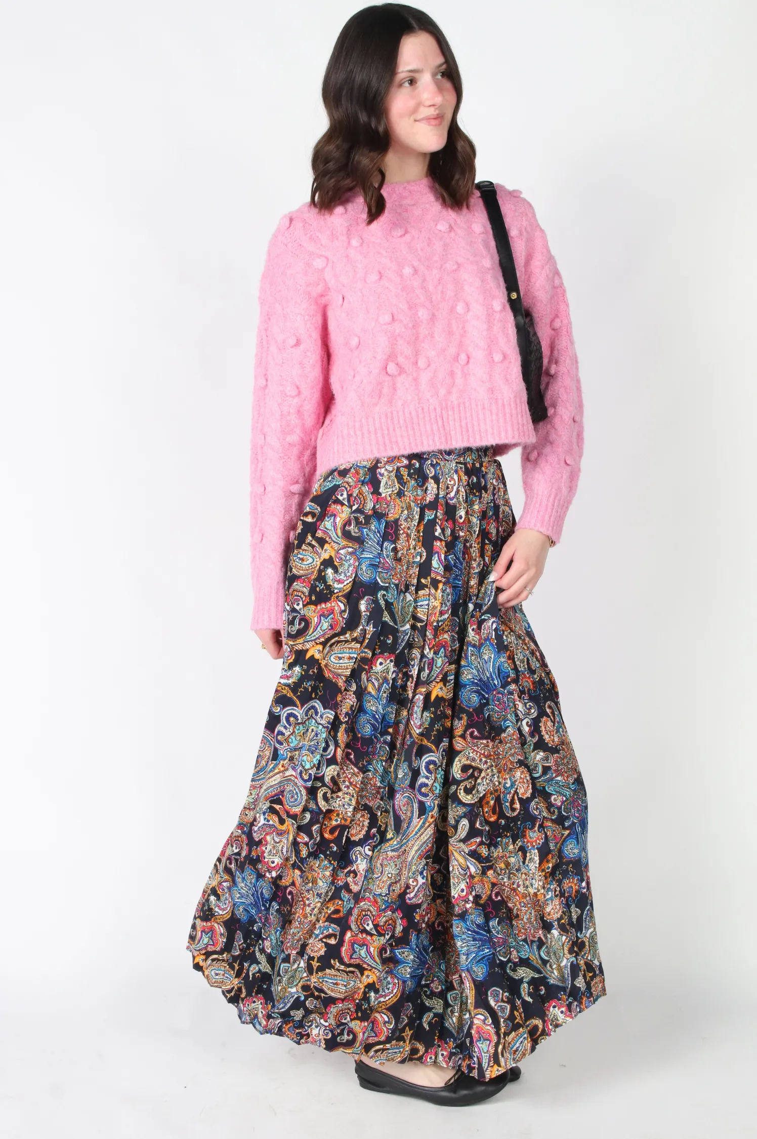 Paisley Maxi Skirt