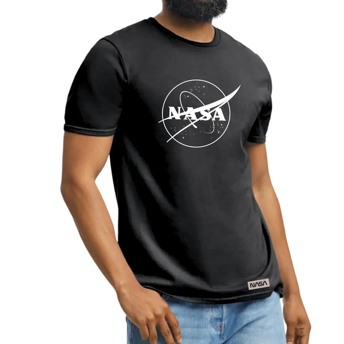 Playera Hombre Nasa Monocromático