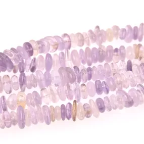 Purple Ametrine Half Strand, Large Chip Purple Gemstone Beads approx 12x8mm, 8 long gem0818