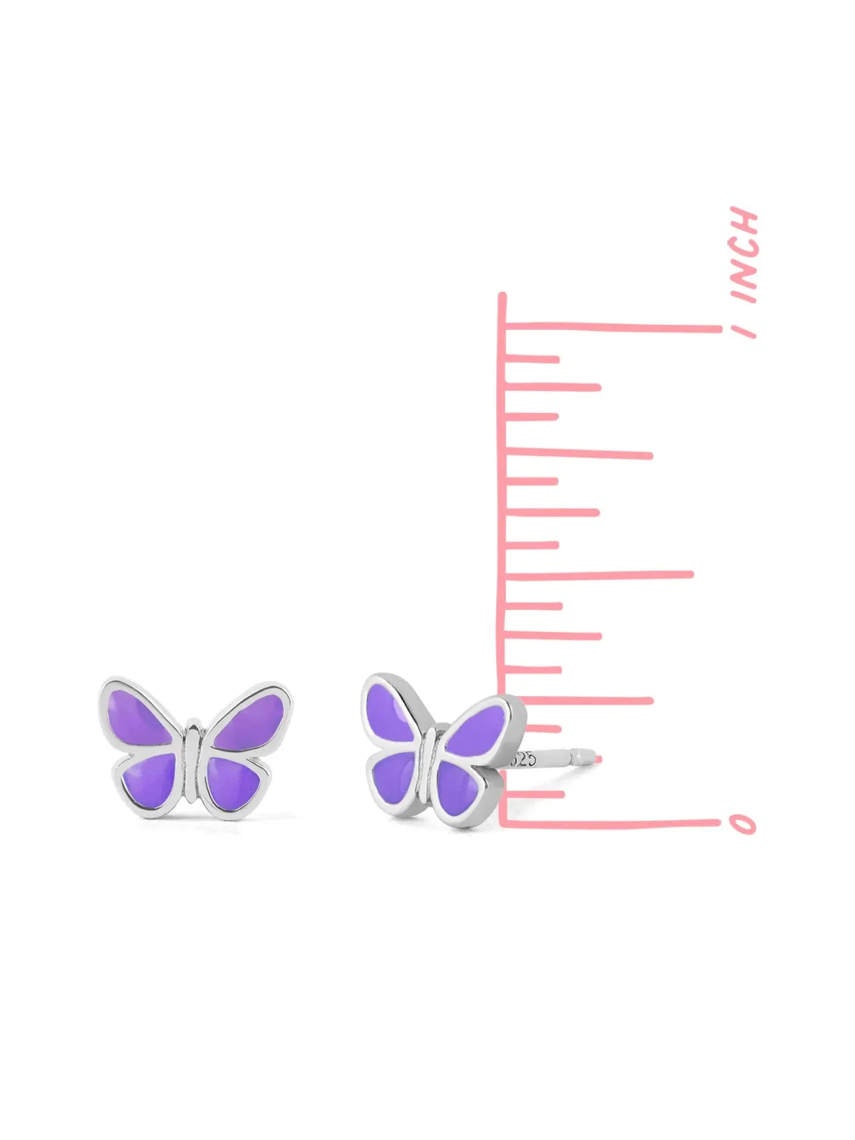 Purple Butterfly Posts by boma